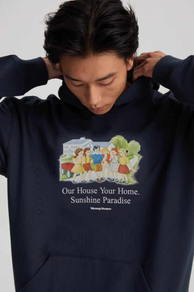 Wassup House Daydream Print Hoodie