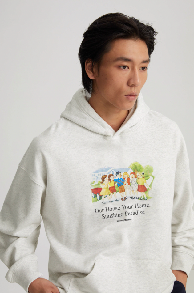 Wassup House Daydream Print Hoodie