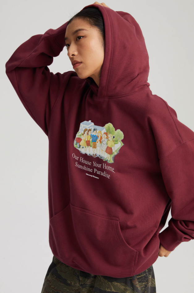 Wassup House Daydream Print Hoodie