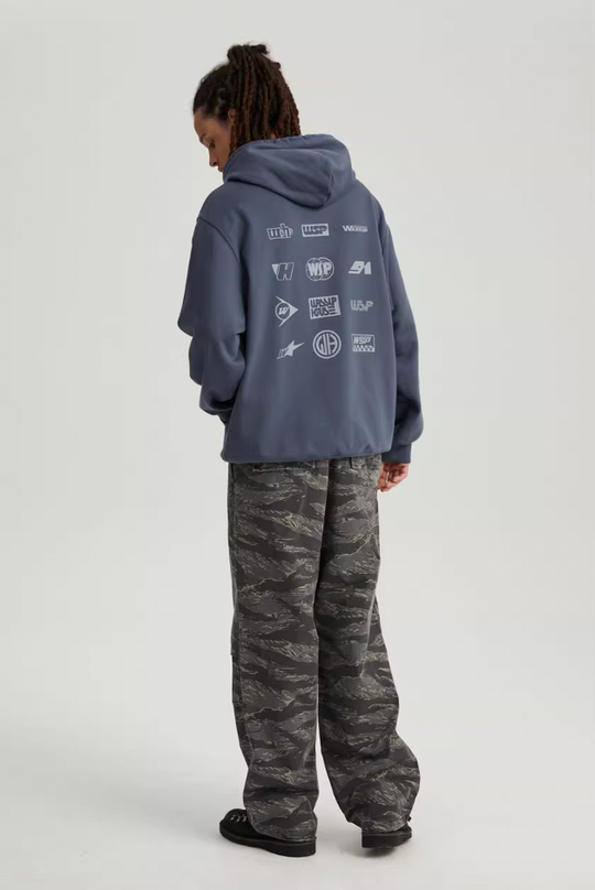 Wassup House Racing Logo Near Color Print Hoodie