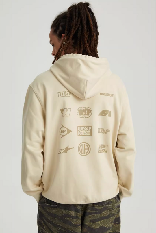 Wassup House Racing Logo Near Color Print Hoodie