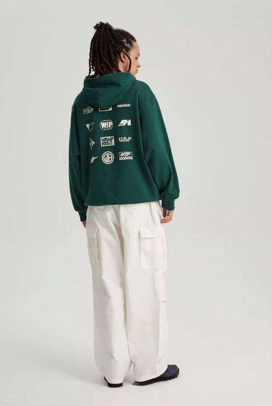 Wassup House Racing Logo Near Color Print Hoodie