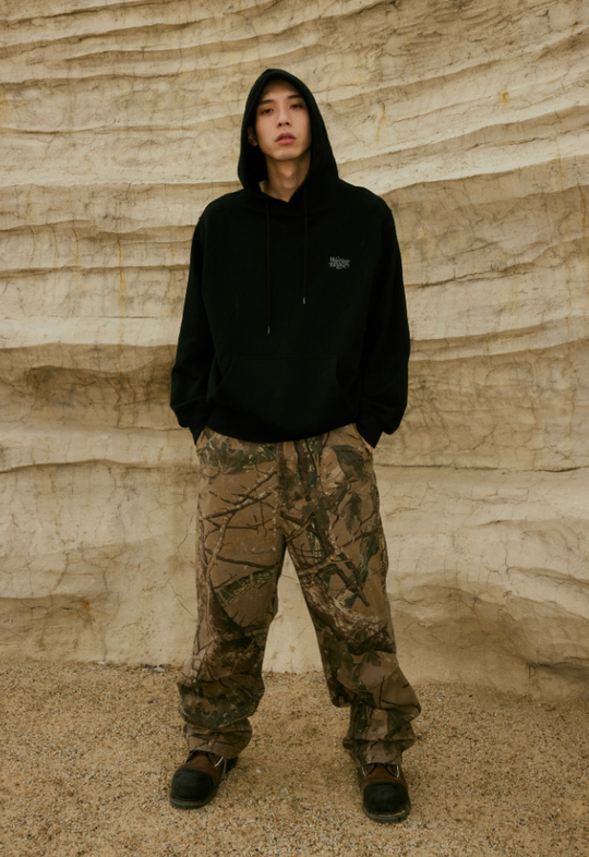 Wassup House Slogan Print Hoodie