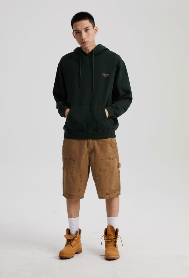 Wassup House Slogan Print Hoodie