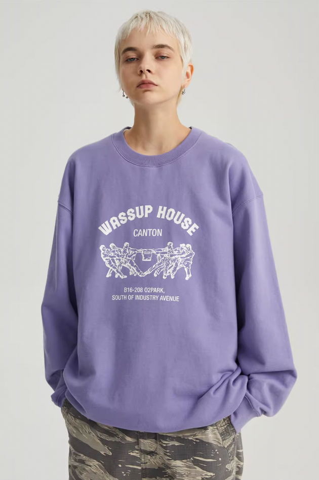 Wassup House Tug Of War Prints Sweatshirt
