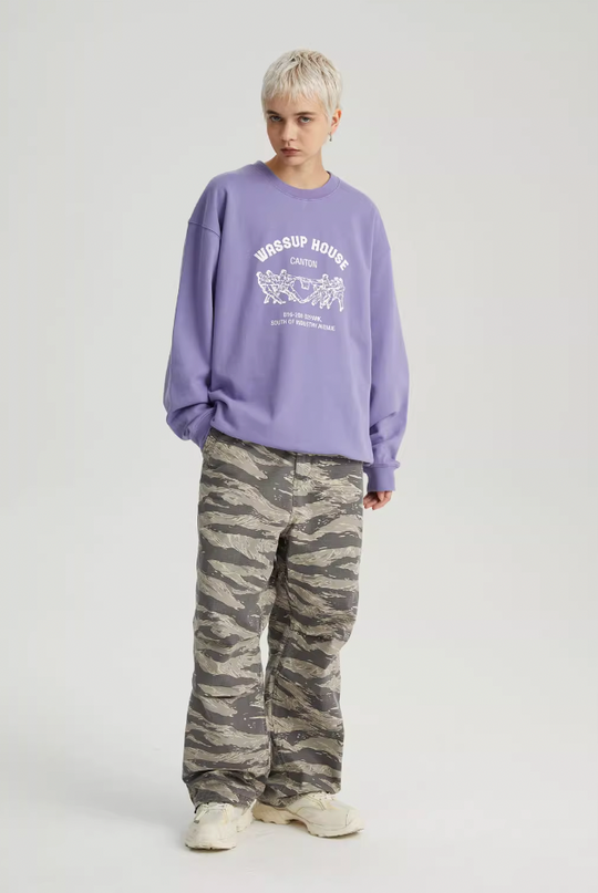 Wassup House Tug Of War Prints Sweatshirt