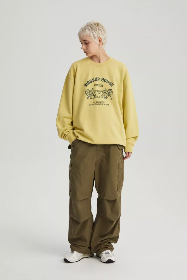 Wassup House Tug Of War Prints Sweatshirt