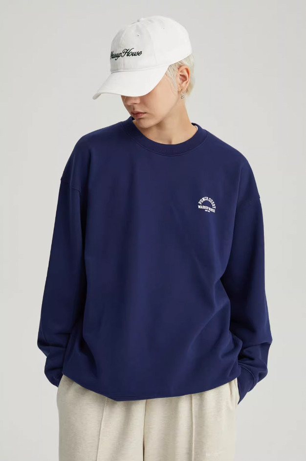 Wassup House Eagle Boxer Printing Sweatshirt