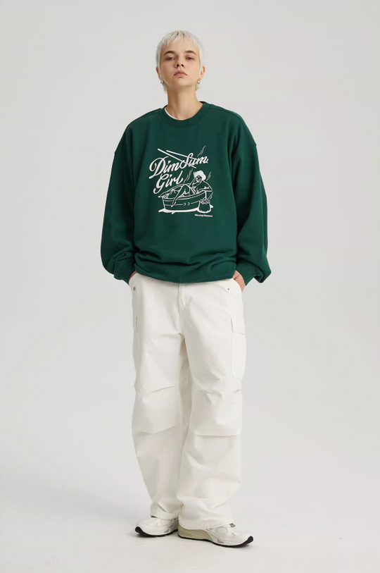 Wassup House Dim Sum Girl Printed Sweatshirt