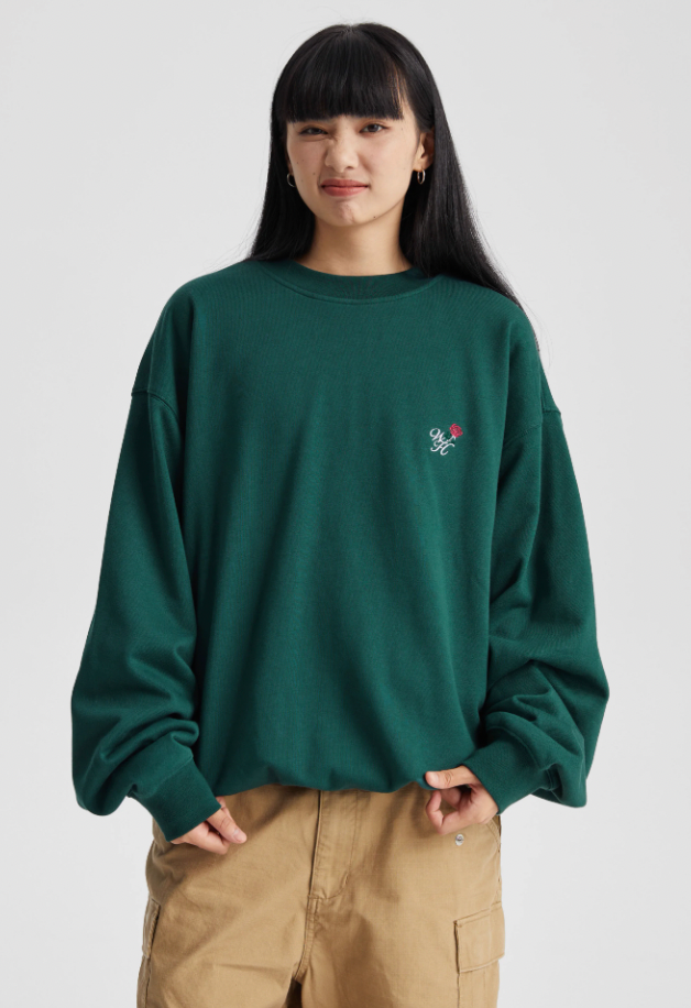 Wassup House Rose Printed Sweatshirt
