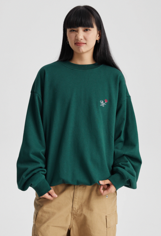 Wassup House Rose Printed Sweatshirt