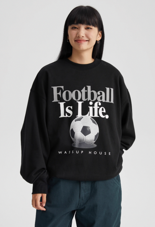Wassup House LIFE Printed Sweatshirt