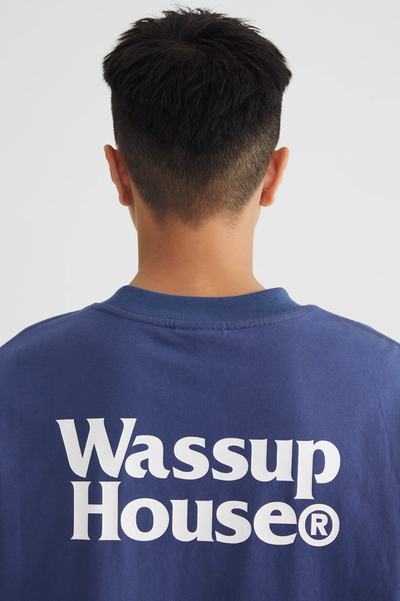 Wassup House Welcome Logo Long Sleeved Tee