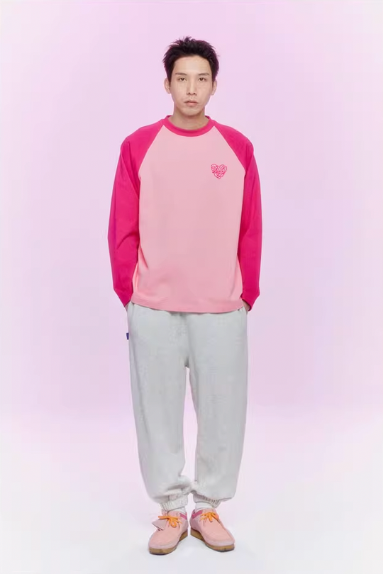 Wassup House Love Heart Logo Long Sleeved Tee