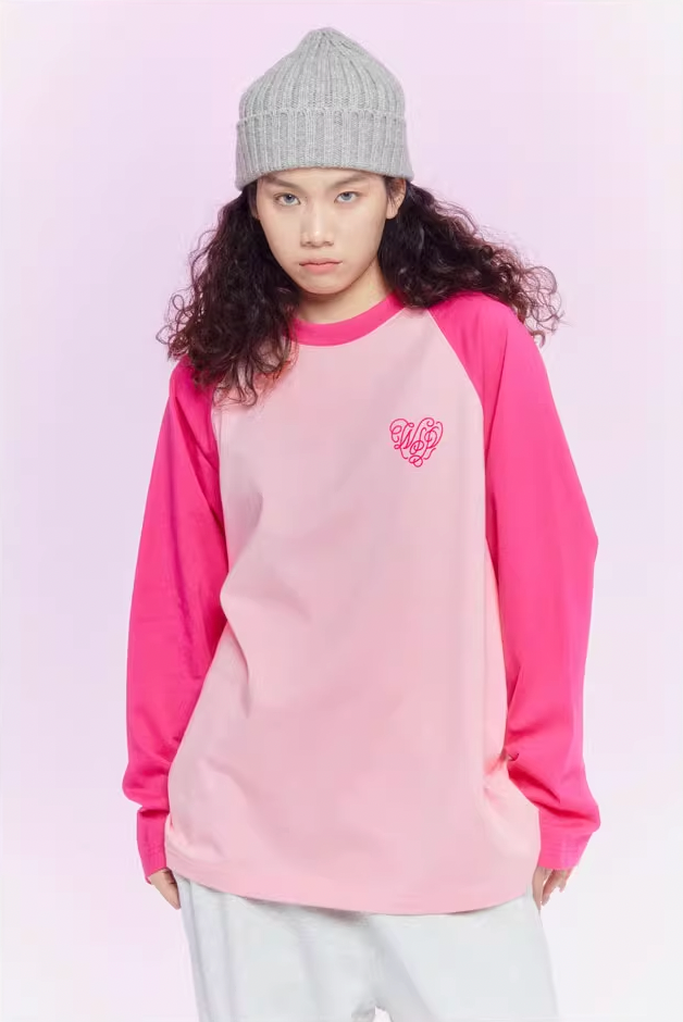 Wassup House Love Heart Logo Long Sleeved Tee