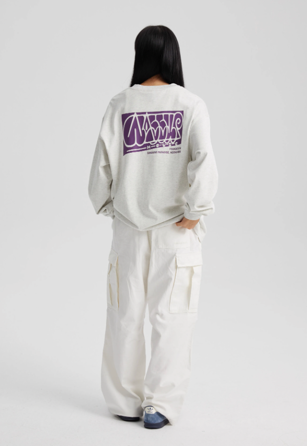 Wassup House Graffiti Hand Painted Long Sleeved Tee