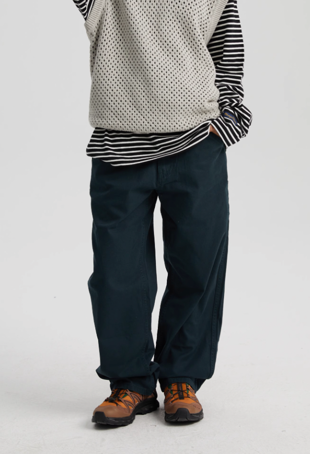 Wassup House Single Knee Lumberjack Work Pants