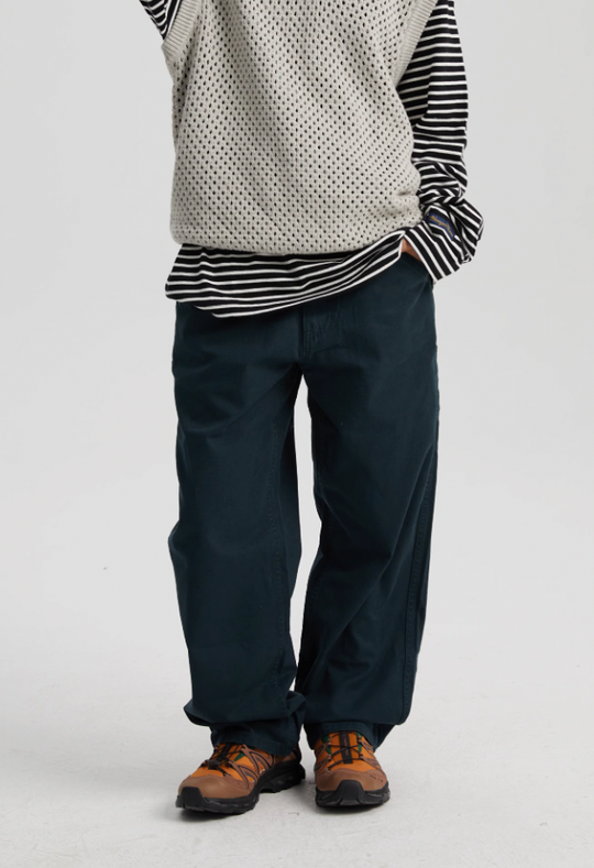 Wassup House Single Knee Lumberjack Work Pants