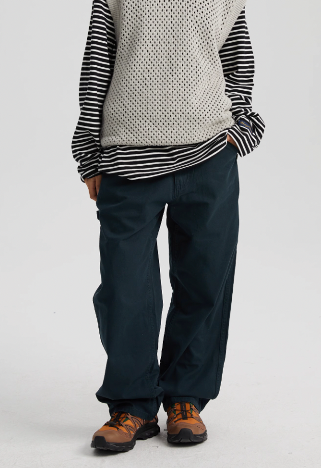 Wassup House Single Knee Lumberjack Work Pants