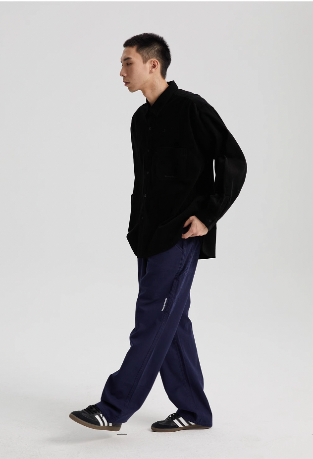 Wassup House Single Knee Lumberjack Work Pants