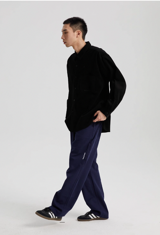 Wassup House Single Knee Lumberjack Work Pants