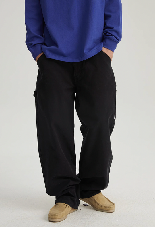 Wassup House Single Knee Lumberjack Work Pants