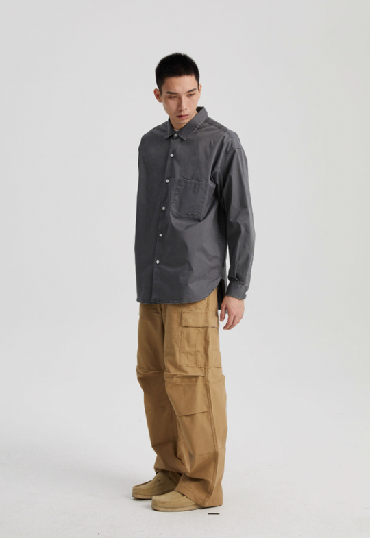 Wassup House M51 Washed & Old Plaid Work Pants