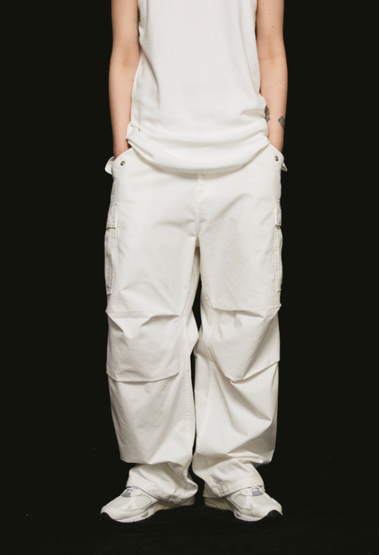 Wassup House M51 Washed & Old Plaid Work Pants