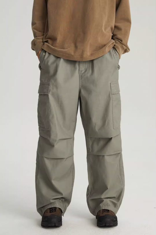 Wassup House Bamboo Pattern M51 Work Pants