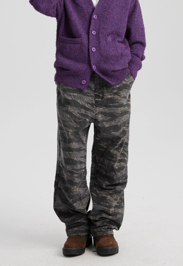 Wassup House Tree Camouflage Old Work Pants