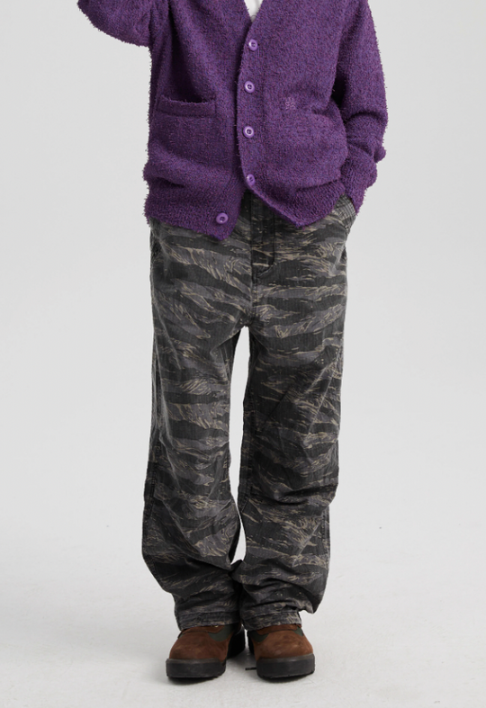 Wassup House Tree Camouflage Old Work Pants