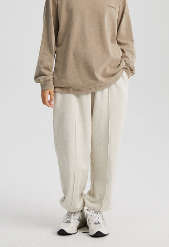 Wassup House Center Seam Basic Sweat Pants