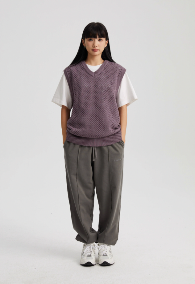 Wassup House Center Seam Basic Sweat Pants