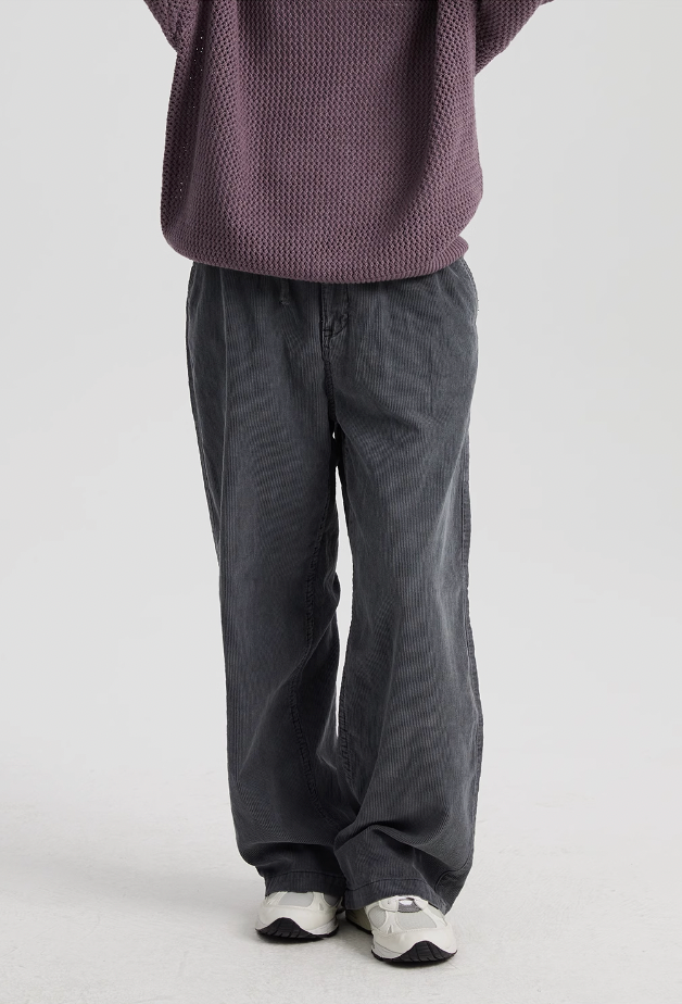 Wassup House Washed Corduroy Pants
