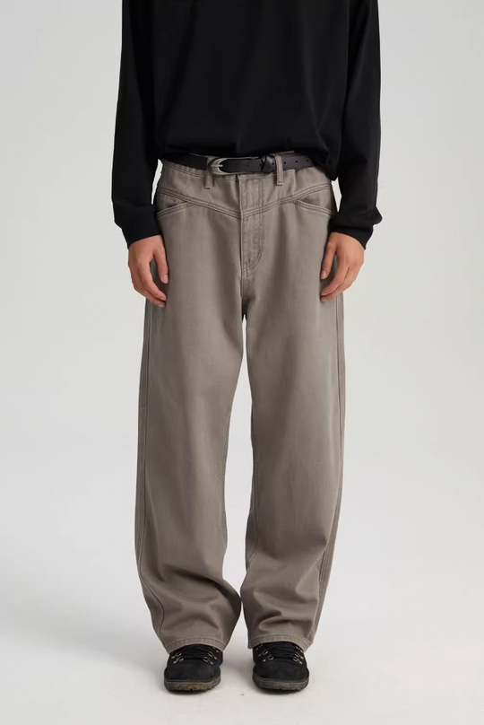 Wassup House Washed Split Work Pants