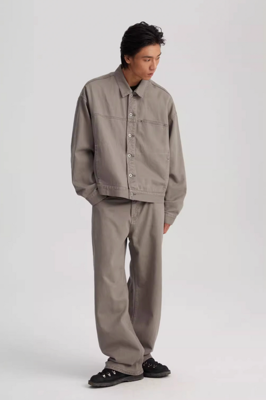 Wassup House Washed Split Work Pants