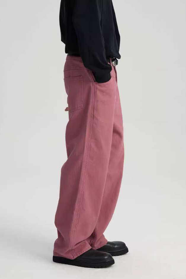 Wassup House Washed Split Work Pants