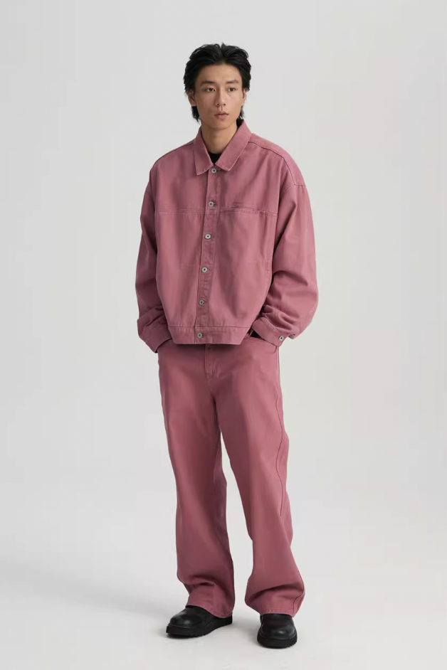 Wassup House Washed Split Work Pants