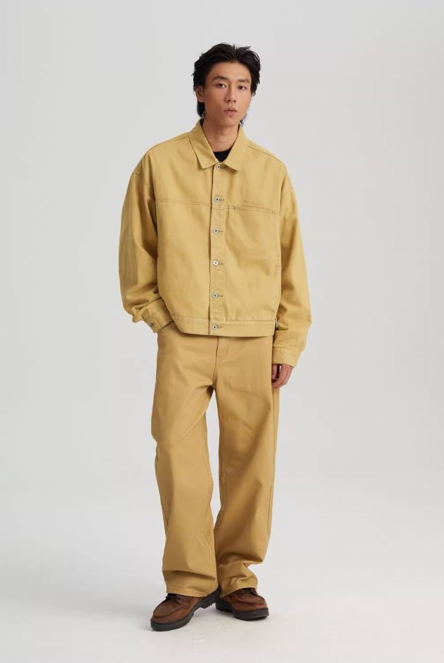 Wassup House Washed Split Work Pants