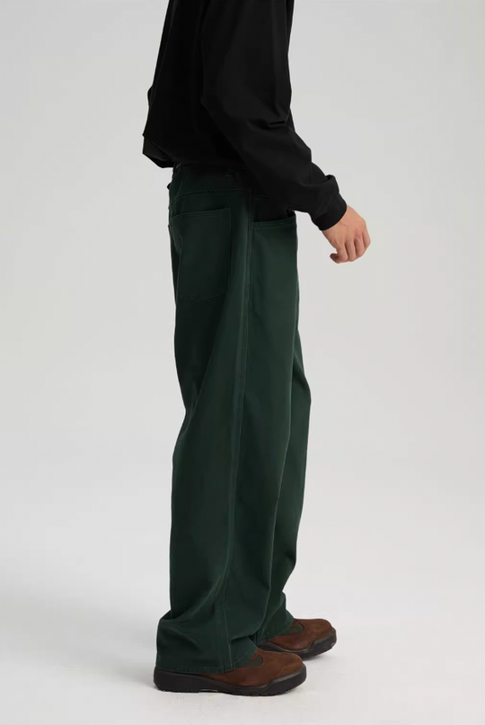 Wassup House Washed Split Work Pants