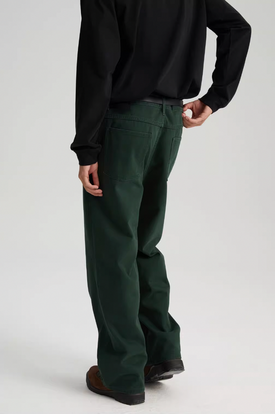 Wassup House Washed Split Work Pants