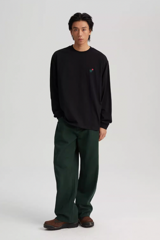 Wassup House Washed Split Work Pants