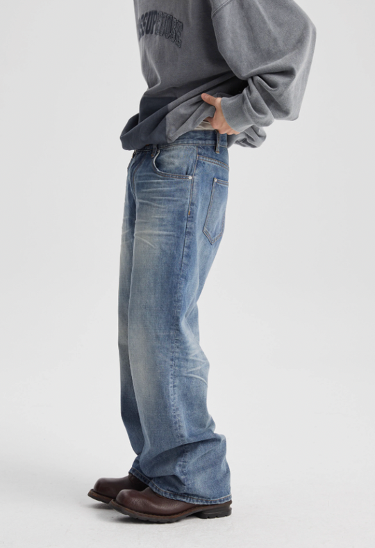Wassup House Washed Denim Jeans