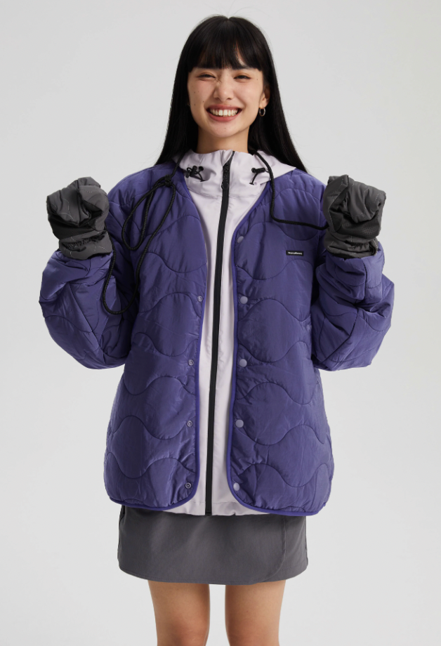 Wassup House Reversible Military Quilt Jacket