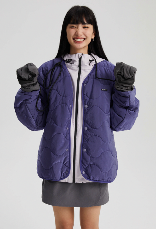 Wassup House Reversible Military Quilt Jacket