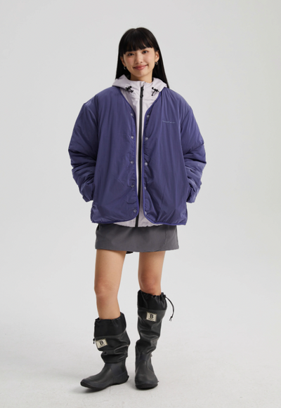 Wassup House Reversible Military Quilt Jacket