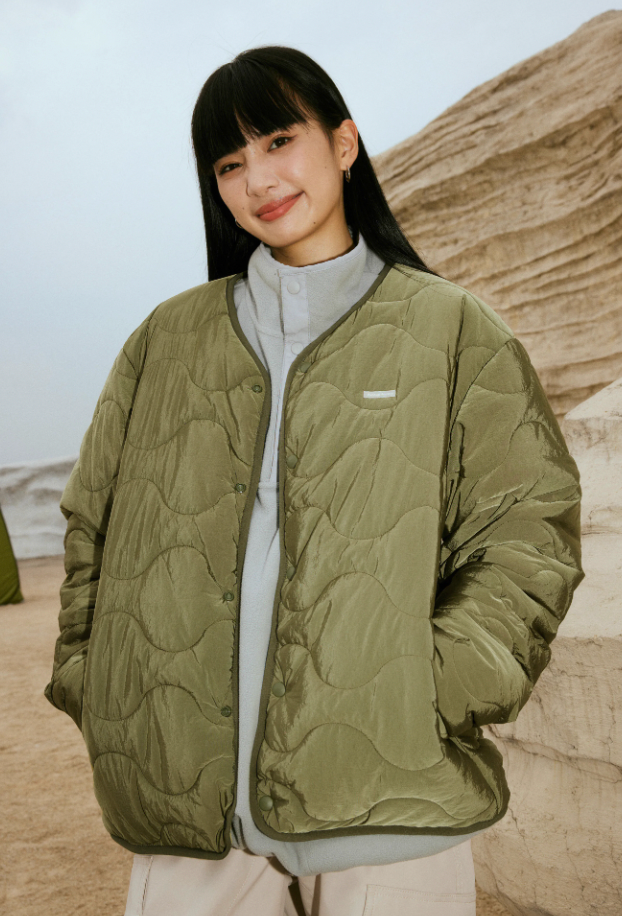 Wassup House Reversible Military Quilt Jacket