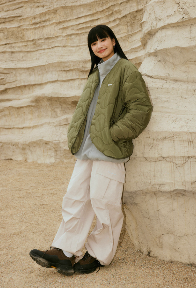 Wassup House Reversible Military Quilt Jacket