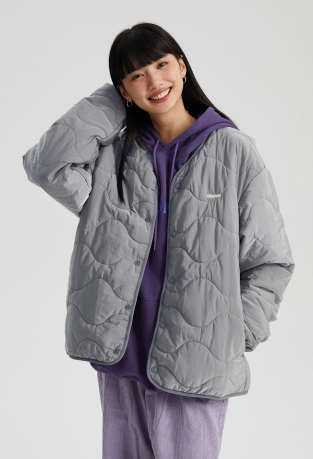 Wassup House Reversible Military Quilt Jacket