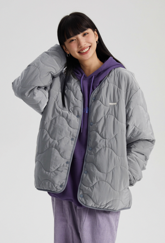 Wassup House Reversible Military Quilt Jacket